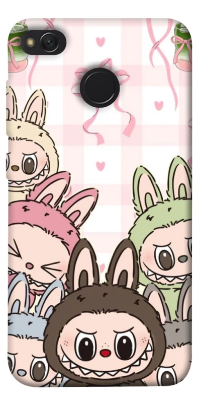 Чохол на Xiaomi Redmi 4X All Labubu 2 фото 1 з 1