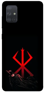 Чохол на Samsung Galaxy A71 Berserk Red Logo фото 1 з 1