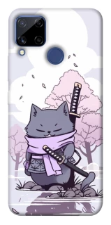 Чохол на Realme C15 Samurai cat фото 1 з 1