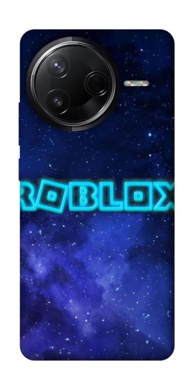 Чохол на Infinix Note 50 Pro Roblox Space Logo Blue фото 1 з 1