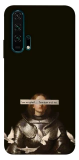 Чехол на Huawei Honor 20 Pro Not afraid фото 1 из 1