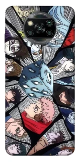 Чехол на Xiaomi Poco X3 NFC / Poco X3 Pro jujutsu kaisen v4 фото 1 из 1