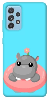 Чехол на Samsung Galaxy A52 4G / A52 5G Adopt Me Hippo Floatie фото 1 из 1