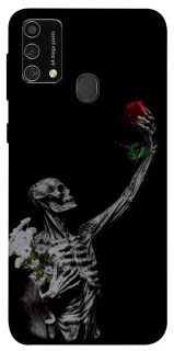 Чехол на Samsung Galaxy M21s Skeleton vs Rose фото 1 из 1