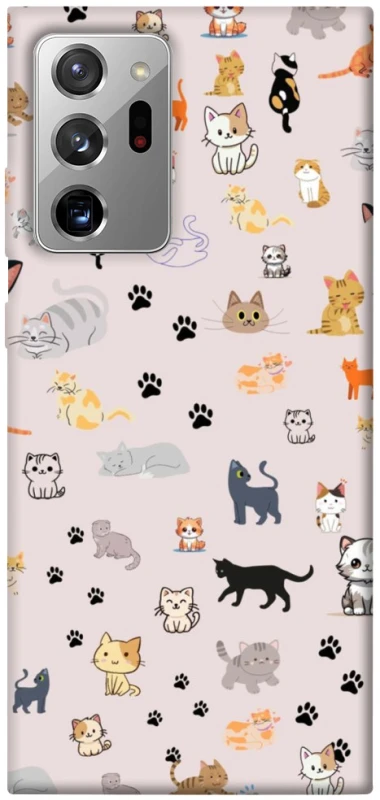 Чохол на Samsung Galaxy Note 20 Ultra Cat style ver.1 фото 1 з 1