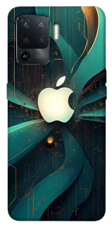Чехол на Oppo Reno 5 Lite Apple logo ver.4 фото 1 из 1