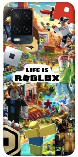 Чехол на Oppo A54 4G Life is Roblox фото 1 из 1
