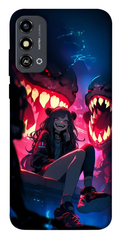 Чохол на ZTE Blade A53 Anime girl фото 1 з 1