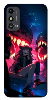 Чохол на ZTE Blade A53 Anime girl фото 1 з 1