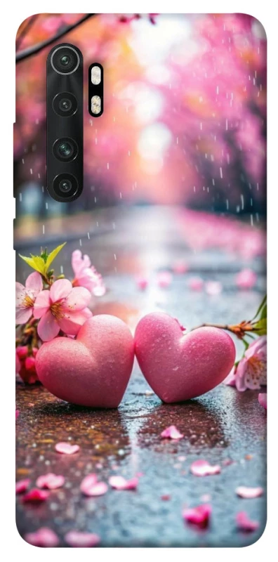 Чехол на Xiaomi Mi Note 10 Lite Pink heart фото 1 из 1