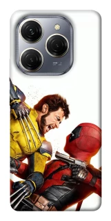 Чехол на TECNO Spark 20 Pro Deadpool and Wolverine фото 1 из 1