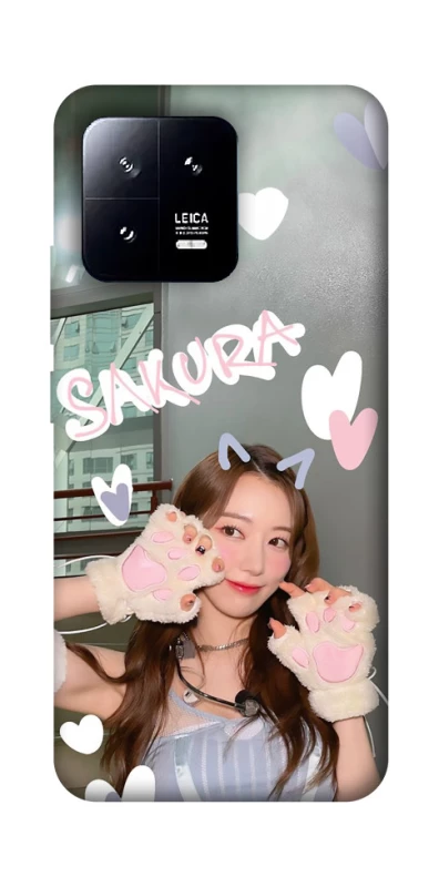 Чохол на Xiaomi 13 Sakura - LE SSERAFIM фото 1 з 1