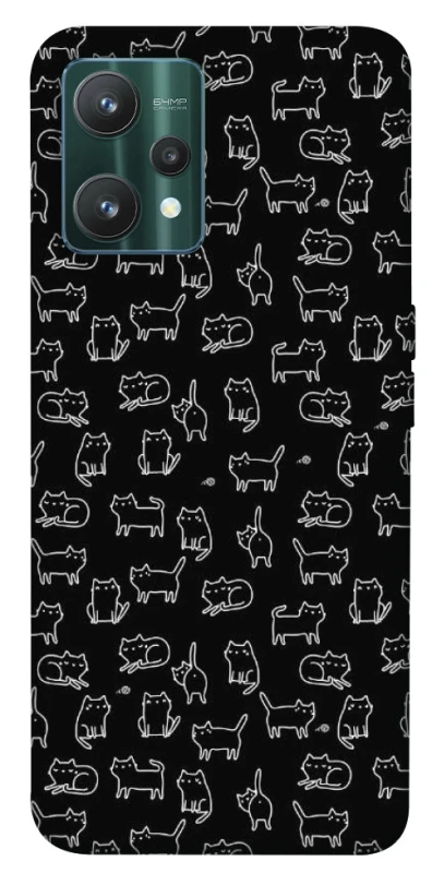 Чехол на Realme 9 Pro Black Cats фото 1 из 1