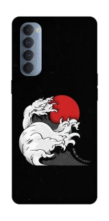Чохол на Oppo Reno 4 Pro Хвилі Японії v2 фото 1 з 1