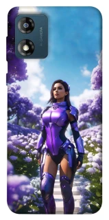 Чохол на Motorola Moto E13 Cyber space girl ver.4 фото 1 з 1