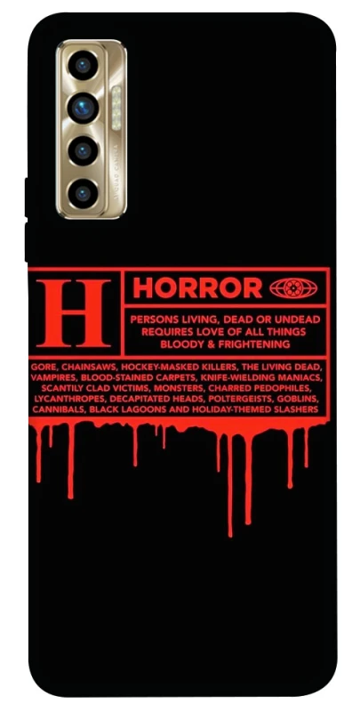 Чохол на TECNO Camon 17P Horror Halloween фото 1 з 1
