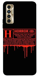 Чохол на TECNO Camon 17P Horror Halloween фото 1 з 1
