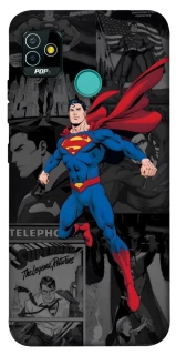 Чехол на TECNO POP 5 superman comics фото 1 из 1