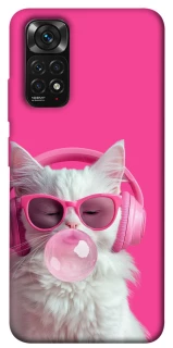 Чехол на Xiaomi Redmi Note 11 (Global) / Note 11S Pink kitty фото 1 Чехол на Xiaomi Redmi Note 11 (Global) / Note 11S Pink kitty фото 1 из 1
