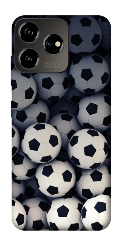 Чохол на ZTE Blade V50 Design 4G Футбольні м'ячи фото 1 з 1