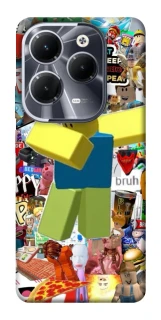 Чохол на Infinix Hot 40 Pro Roblox style фото 1 з 1