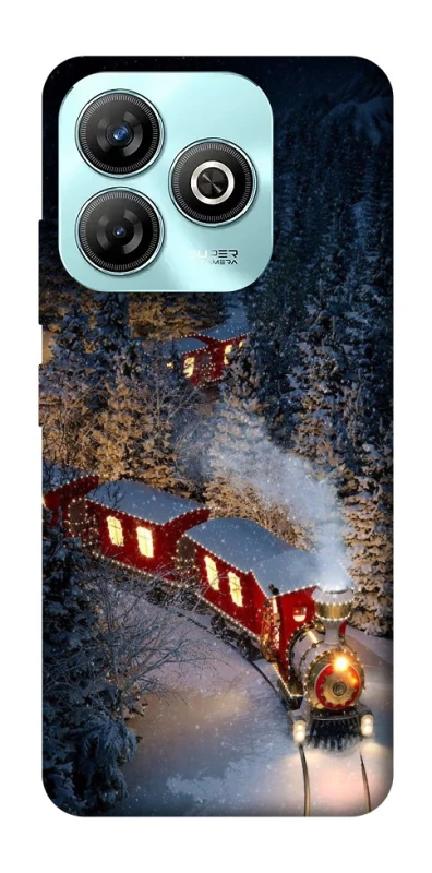 Чехол на ZTE Blade A75 4G Новогодний v15 фото 1 из 1