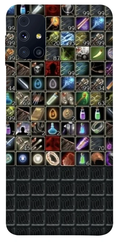 Чохол на Samsung Galaxy M31s Inventory menu ver.2 фото 1 з 1