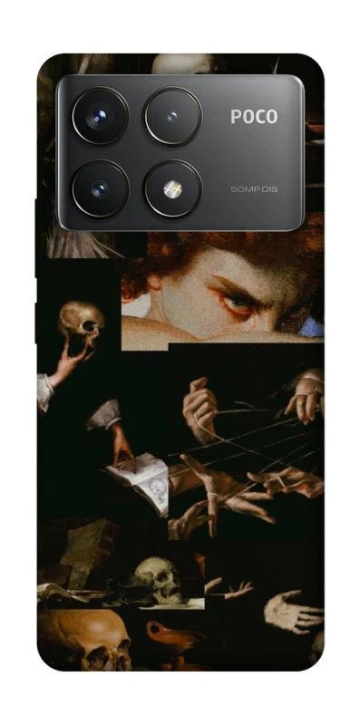 Чехол на Xiaomi Poco F6 Pro Art collage ver.2 фото 1 из 1