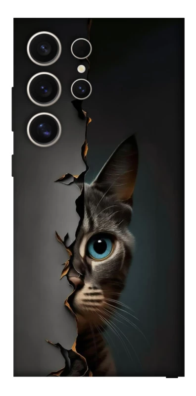 Чохол на Samsung Galaxy S25 Ultra Кіт-підглядач v2 фото 1 з 1