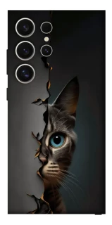 Чехол на Samsung Galaxy S25 Ultra Кот-подглядыватель v2 фото 1 из 1
