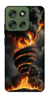 Чехол на Motorola Moto G56 5G Огненный торнадо фото 1 из 1