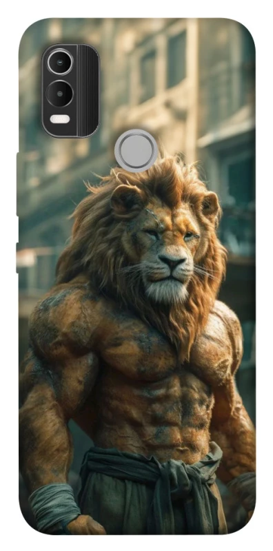 Чехол на Nokia C21 Plus Лев фото 1 из 1