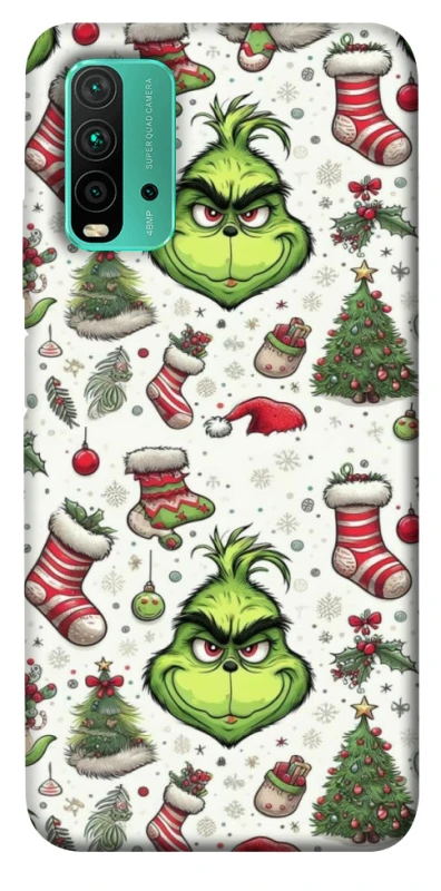 Чохол на Xiaomi Redmi Note 9 4G / Redmi 9 Power Grinch mood ver.3 фото 1 з 1