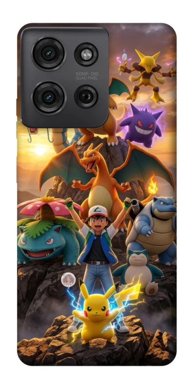Чехол на Motorola Moto G75 Pokemon фото 1 из 1