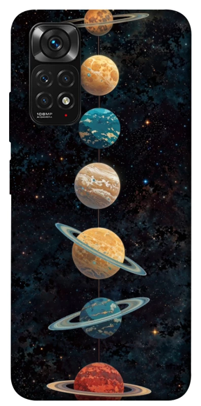 Чохол на Xiaomi Redmi Note 11 (Global) / Note 11S star system фото 1 з 1