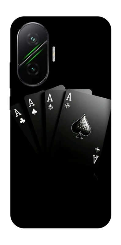 Чохол на Xiaomi Poco F7 Black Cards фото 1 з 1