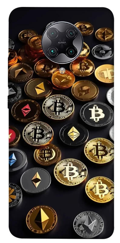 Чохол на Xiaomi Redmi K30 Pro / Poco F2 Pro Many coins фото 1 з 1