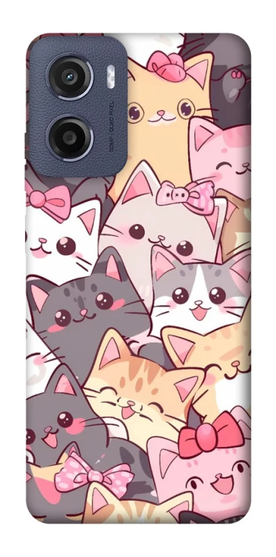 Чехол на Motorola Moto E15 Cute Cat фото 1 из 1