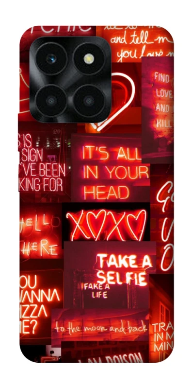 Чохол на Huawei Honor X6a Love collage ver.7 фото 1 з 1