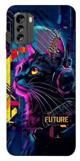 Чохол на Nokia G60 Cyber Cat v2 фото 1 з 1