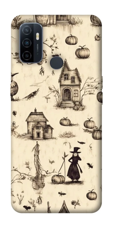 Чохол на Oppo A53 / A32 / A33 Halloween aesthetic ver.1 фото 1 з 1