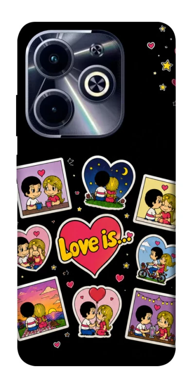Чохол на Infinix Hot 40i Love is ver.2 фото 1 з 1