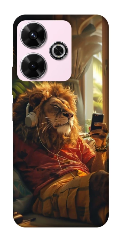 Чехол на Xiaomi Redmi 13 4G Лев v2 фото 1 из 1