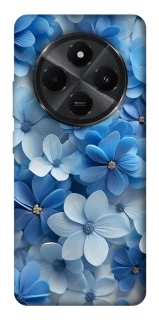 Чехол на Xiaomi Redmi A4 Синие цветы фото 1 из 1