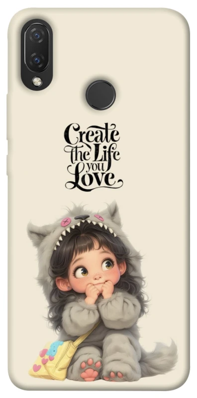 Чохол на Huawei P Smart+ (nova 3i) Create the life you love фото 1 з 1
