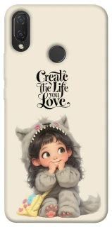 Чохол на Huawei P Smart+ (nova 3i) Create the life you love фото 1 з 1