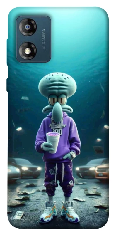 Чохол на Motorola Moto E13 Сквідвард фото 1 з 1