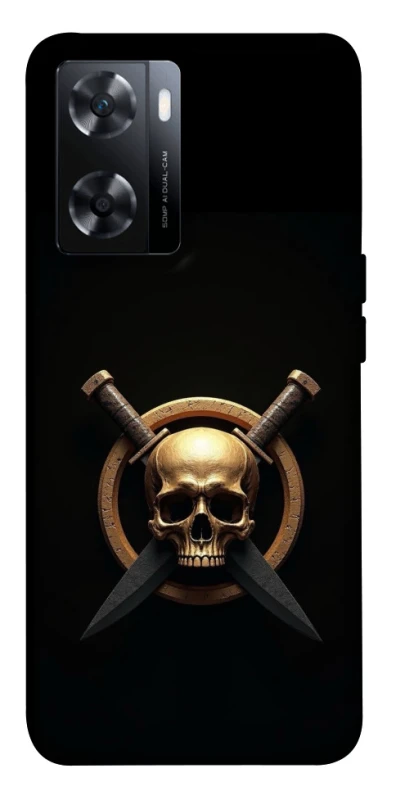 Чохол на OnePlus Nord N20 SE Golden Skull фото 1 з 1