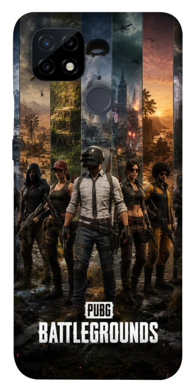 Чехол на Realme C21 PUBG фото 1 из 1