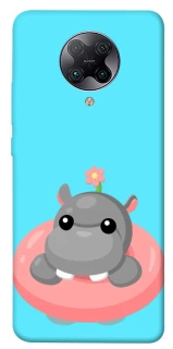 Чехол на Xiaomi Redmi K30 Pro / Poco F2 Pro Adopt Me Hippo Floatie фото 1 из 1